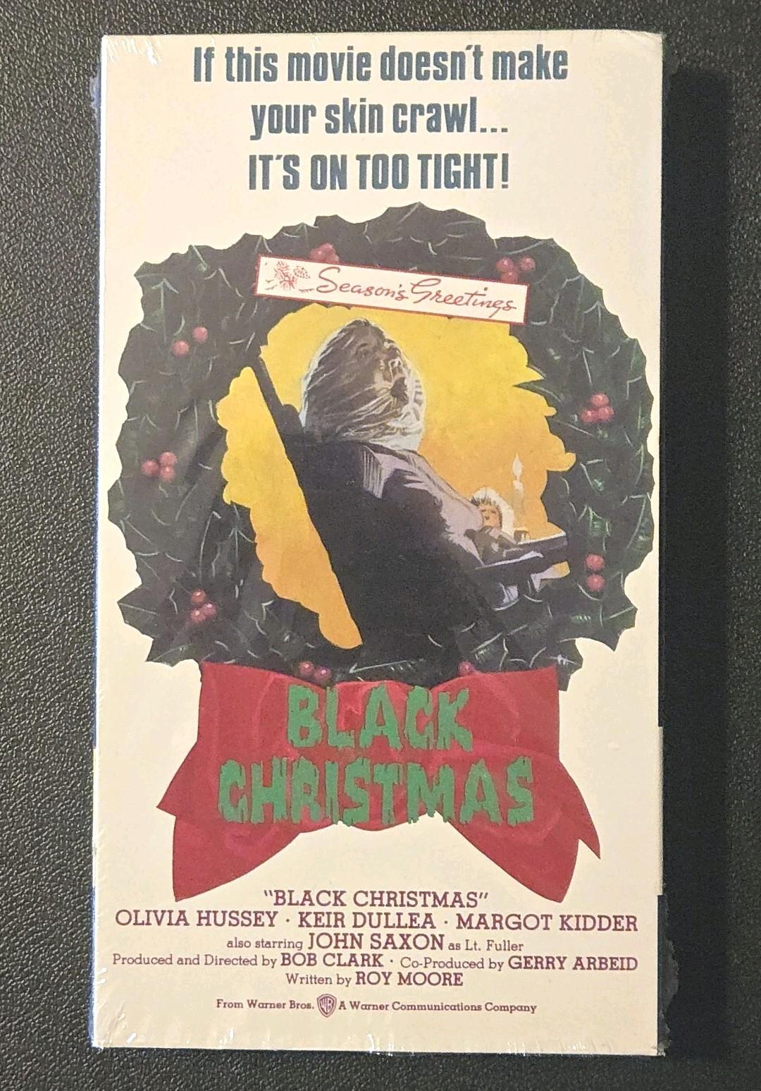Black Christmas VHS 1986 Warner Home Video Rare Original Release Horror Slasher