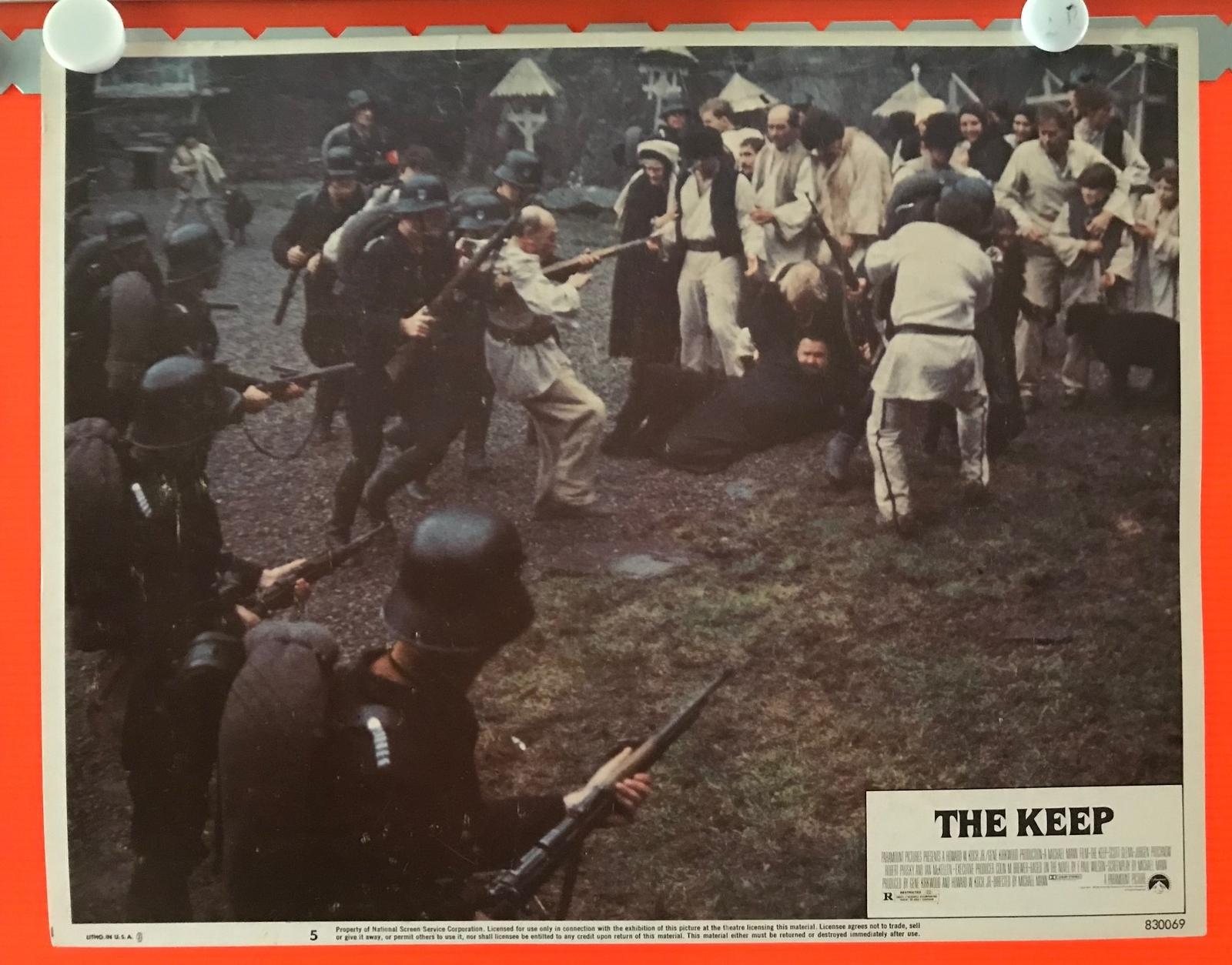 ORIGINAL LOBBY CARD - THE KEEP - 1983 - card# 5 -  Scott Glenn, Alberta Watso...