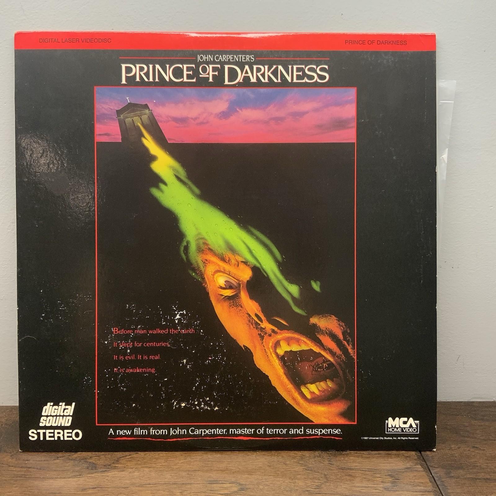 Laserdisc - Prince of Darkness (1987 - John Carpenter Rare