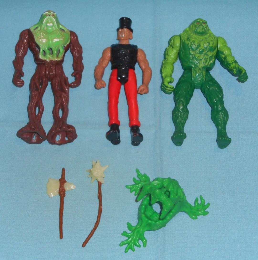 vintage Kenner SWAMP THING FIGURES LOT free ship