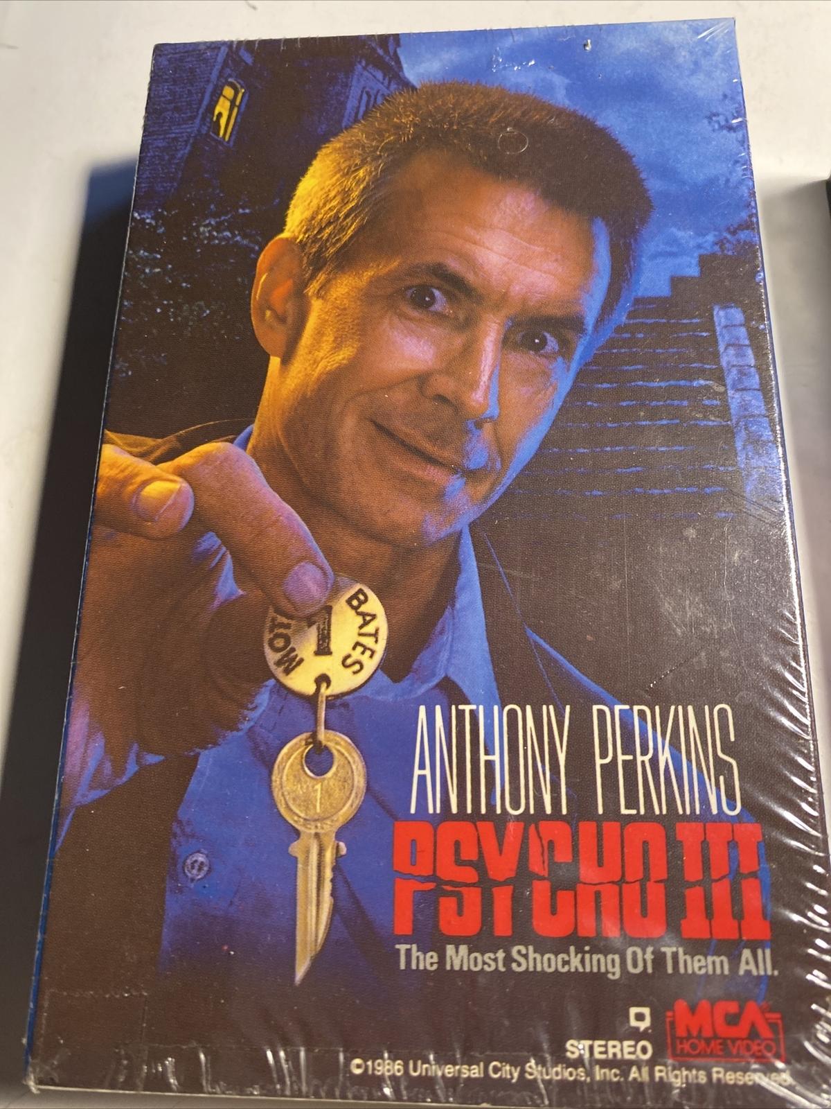 Psycho III 3 1987 MCA Betamax (NOT VHS) Rare Horror MCA Watermark