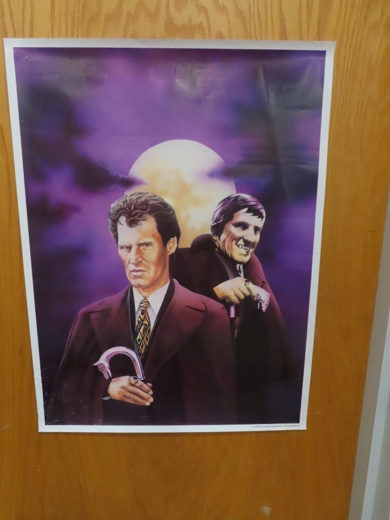 Vintage RARE Movie Poster 1992 DARK SHADOWS 18” by 34” DAVID VOIGHT