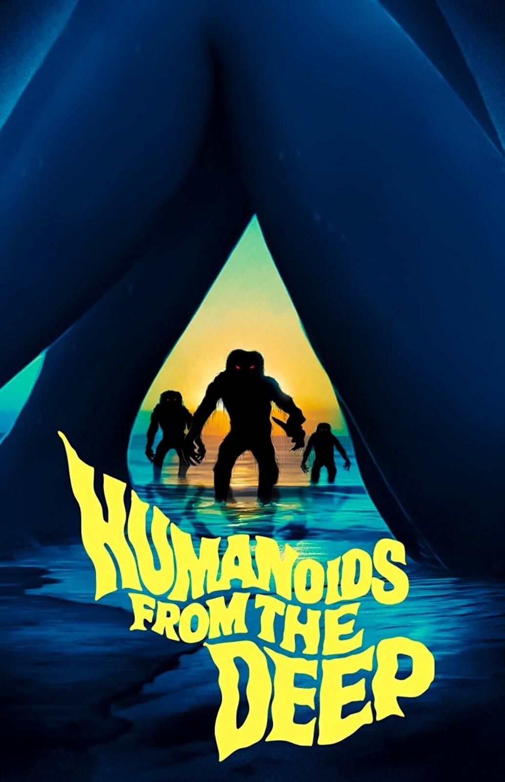 Humanoids from the Deep 1980 Movie Poster Wall Art Made in USA C