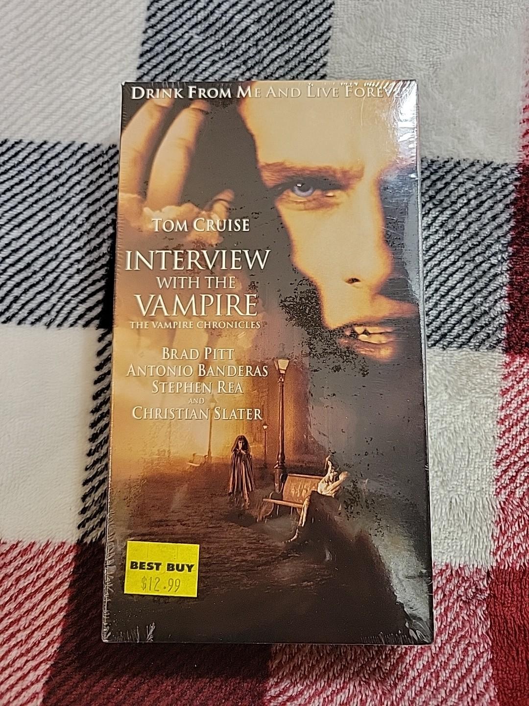 RARE Interview With A Vampire 1994 VHS NM Horror Factory Sealed 