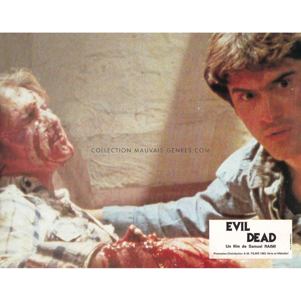 THE EVIL DEAD French Lobby Card N06 - 9x12 in. - 1981 - Sam Raimi, Bruce Campbel