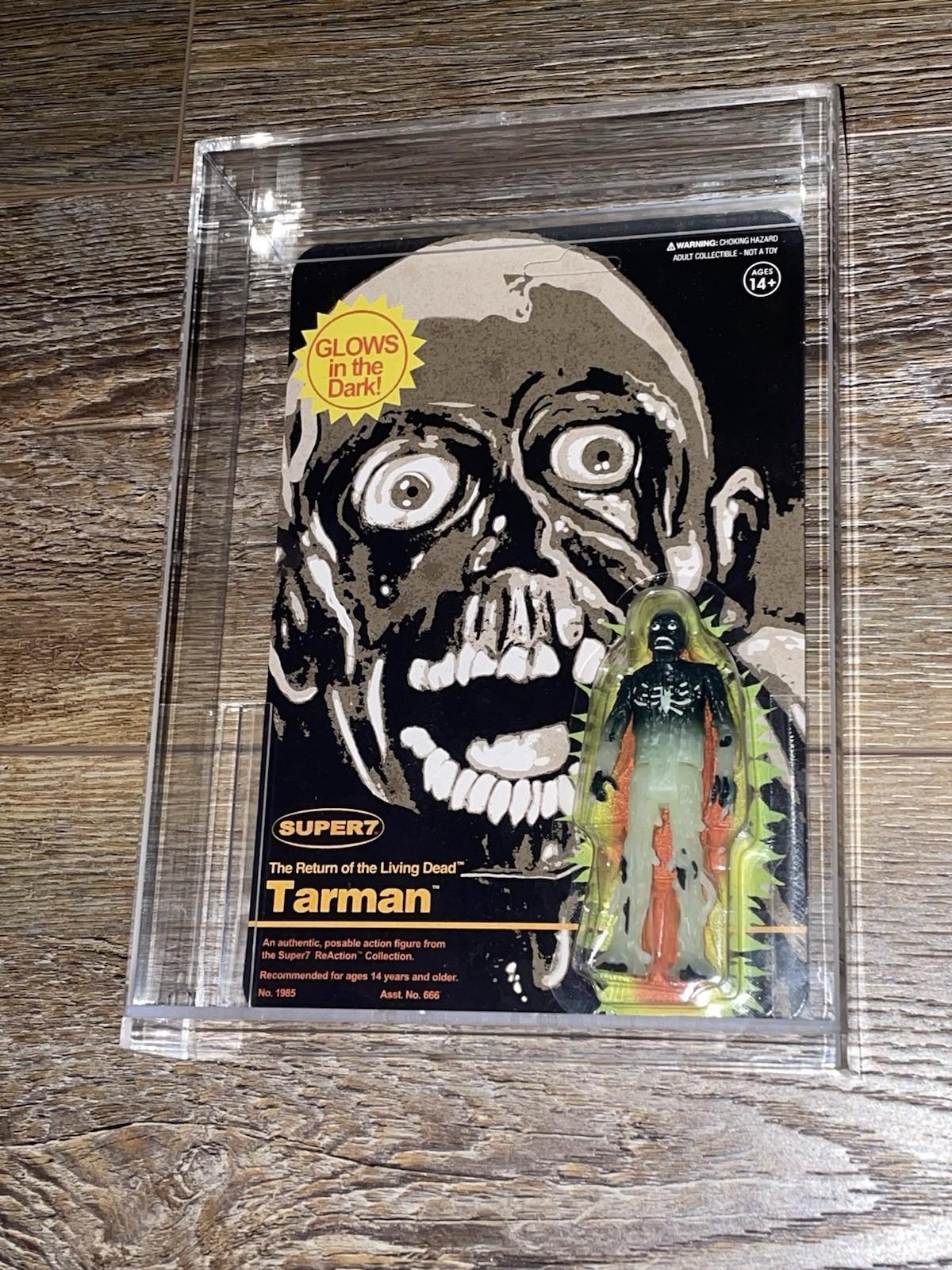 Return Of The Living Dead Movie - RARE Action Reaction Figure Carded Back