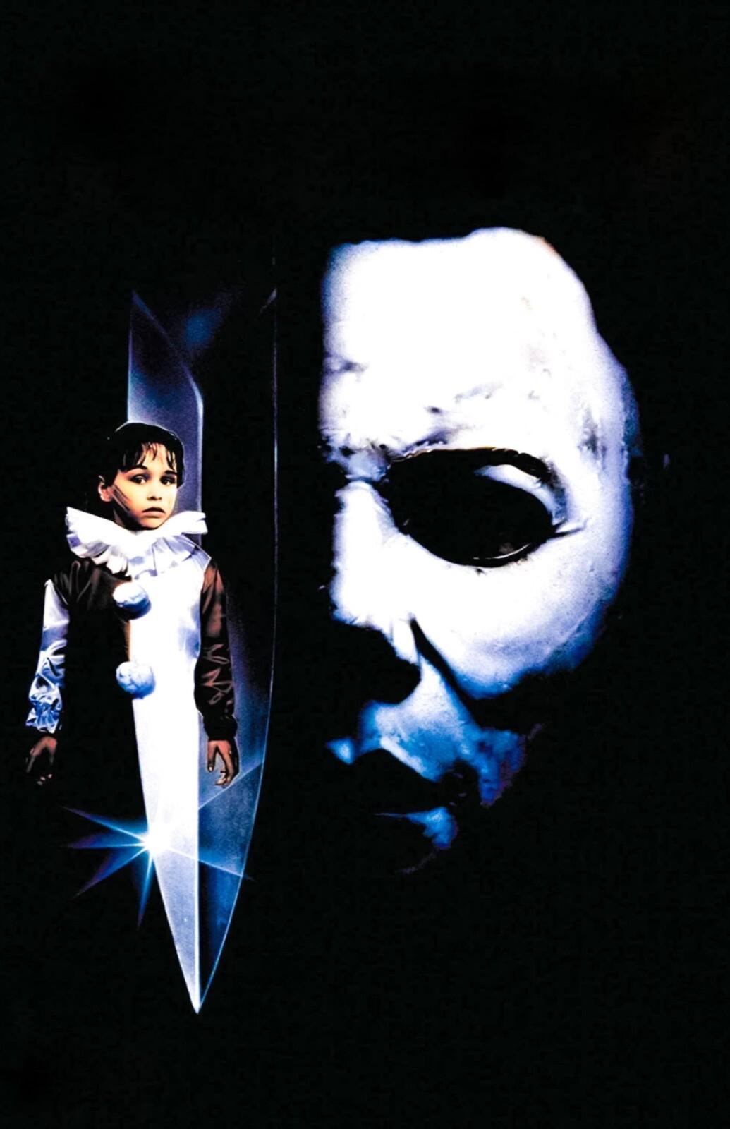 Halloween 5 The Revenge of Michael Myers 1989 Textless Movie Poster Wall Art