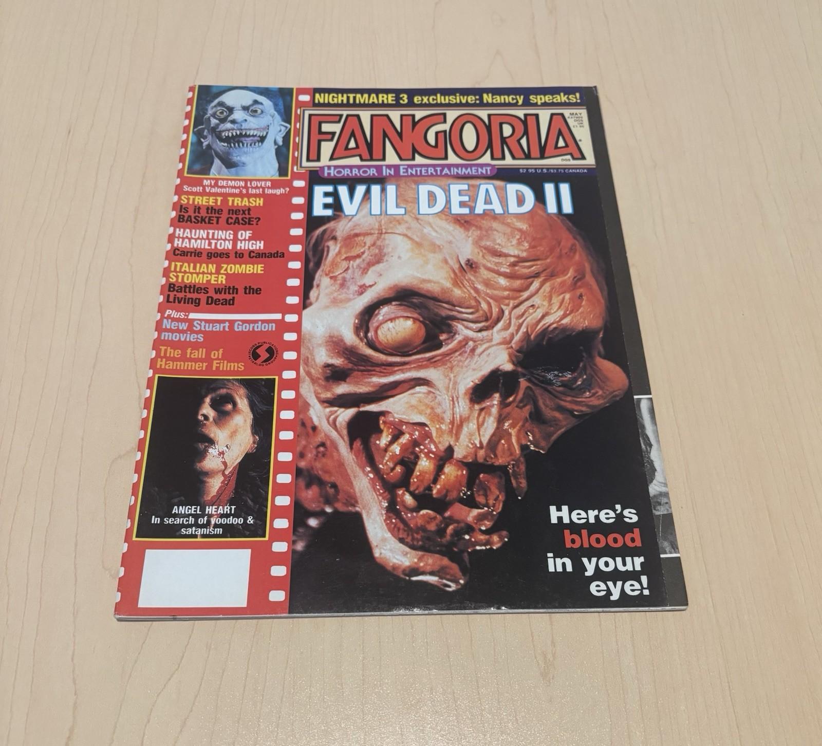 Fangoria #63 May 1987 Evil Dead II 2  ❗️