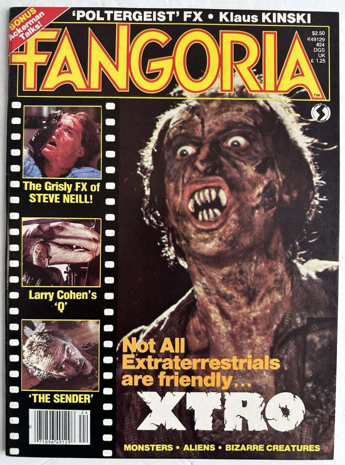 Fangoria #24 December 1982 (Starlog) “XTRO” Cover