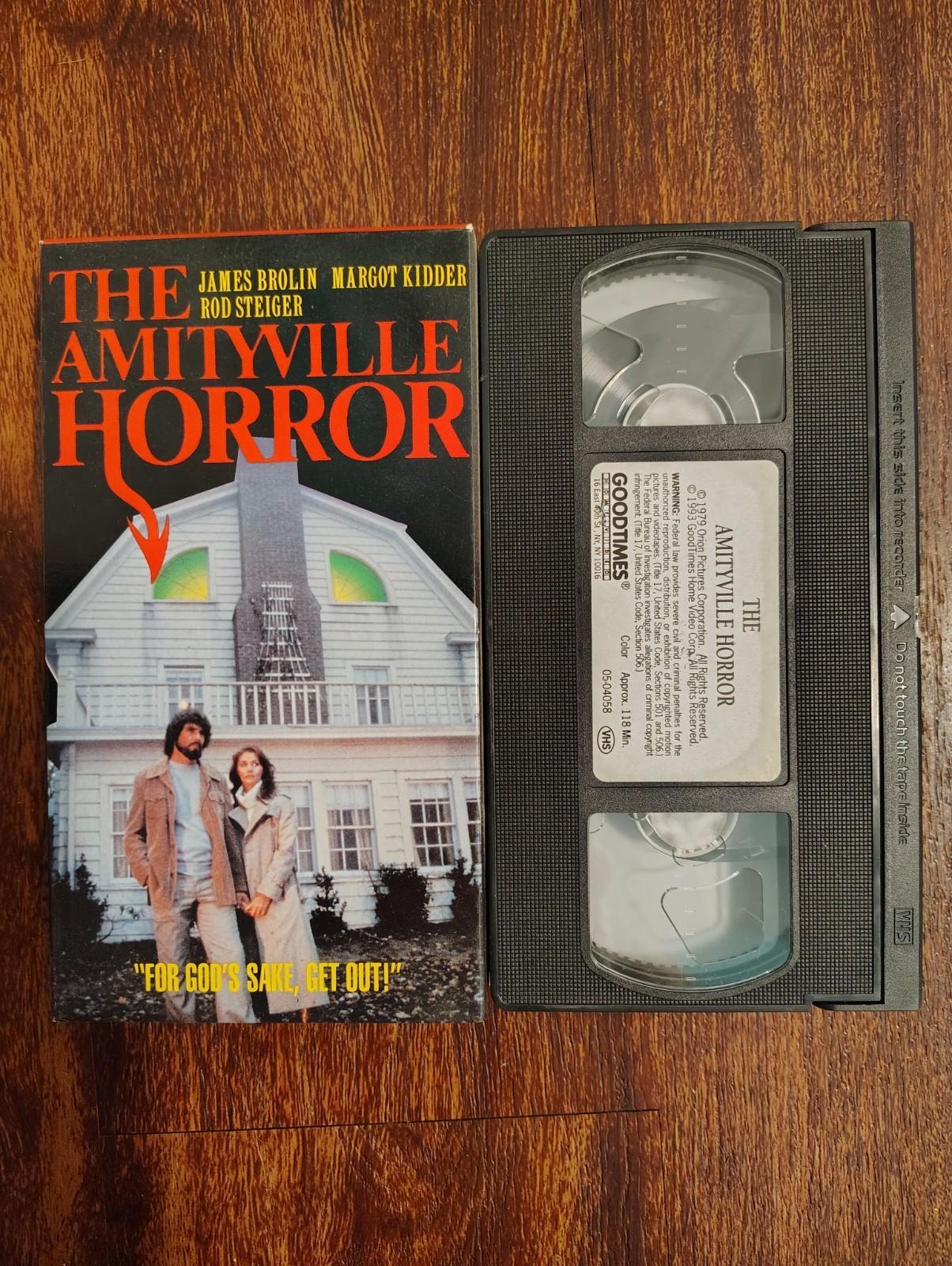 The Amityville House Horror Vhs Vintage,1993,1979. Tested And Working . 