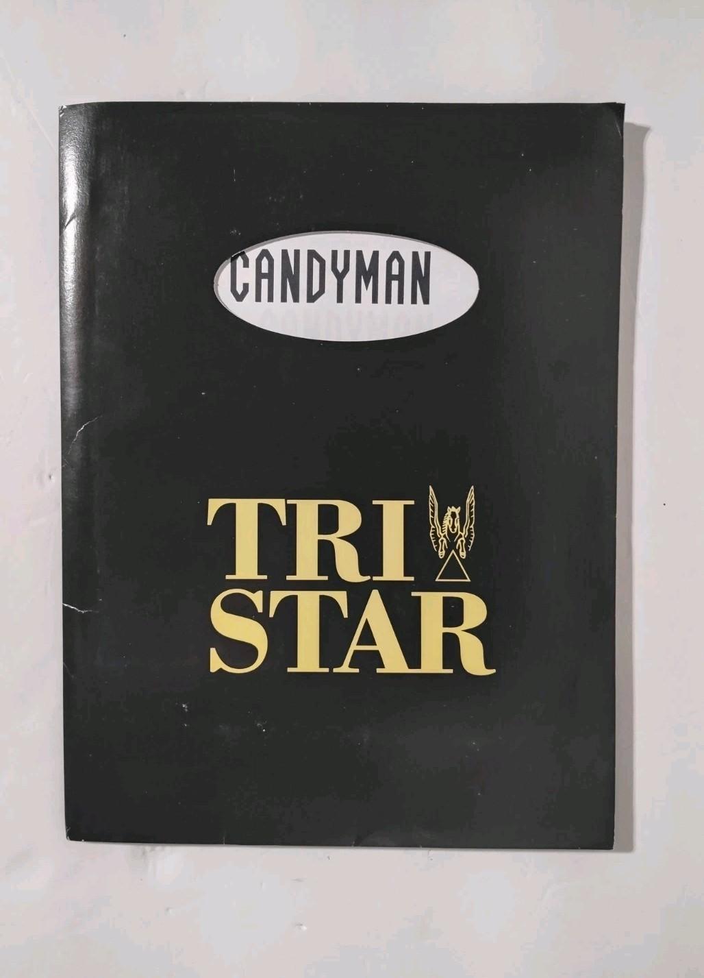 Candyman 1992 Horror Movie Press Kit No Photos Tony Todd Tristar Vintage 