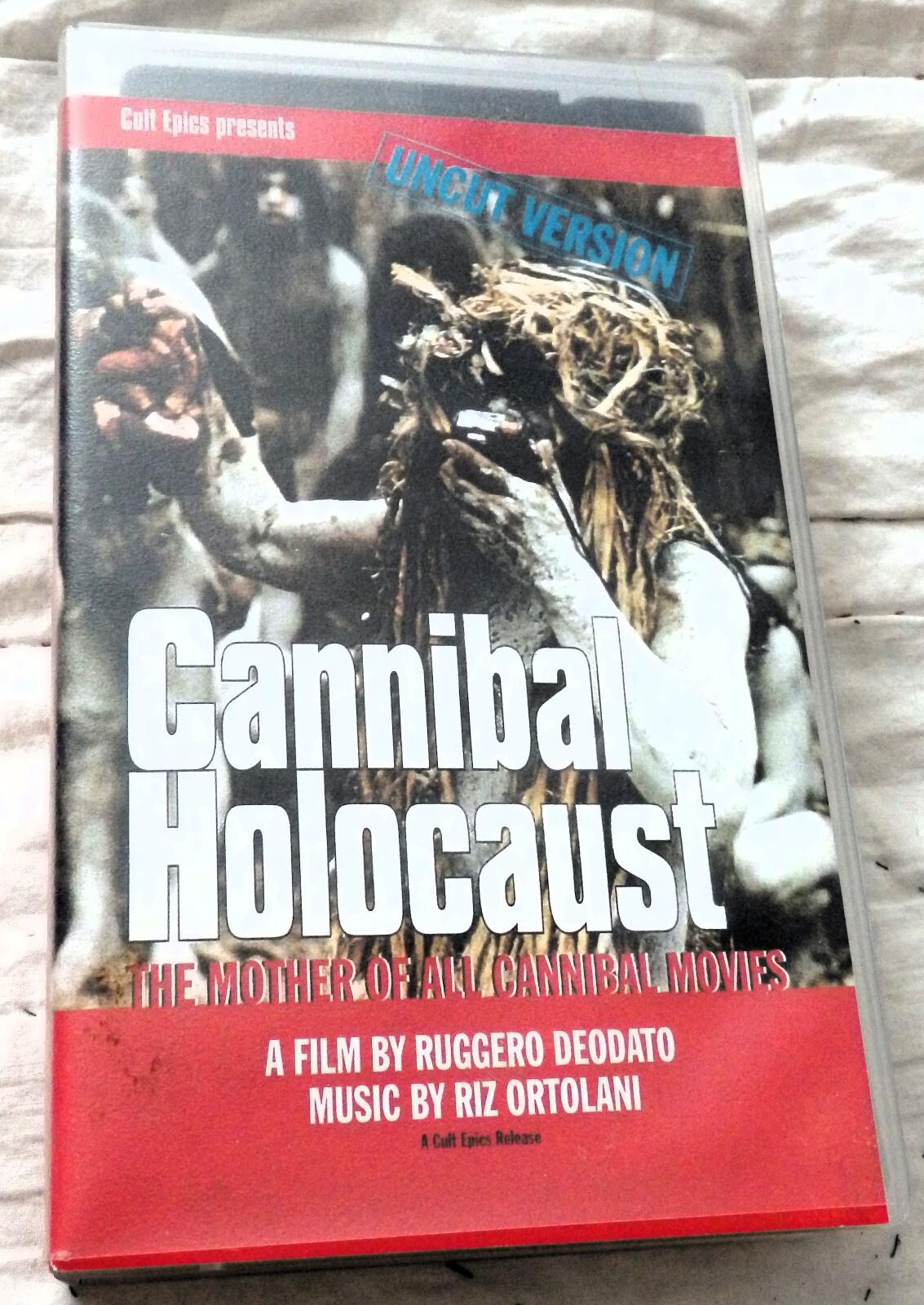 Cannibal Holocaust Uncut (VHS, 1993, Cult Epics) Ruggero Deodato