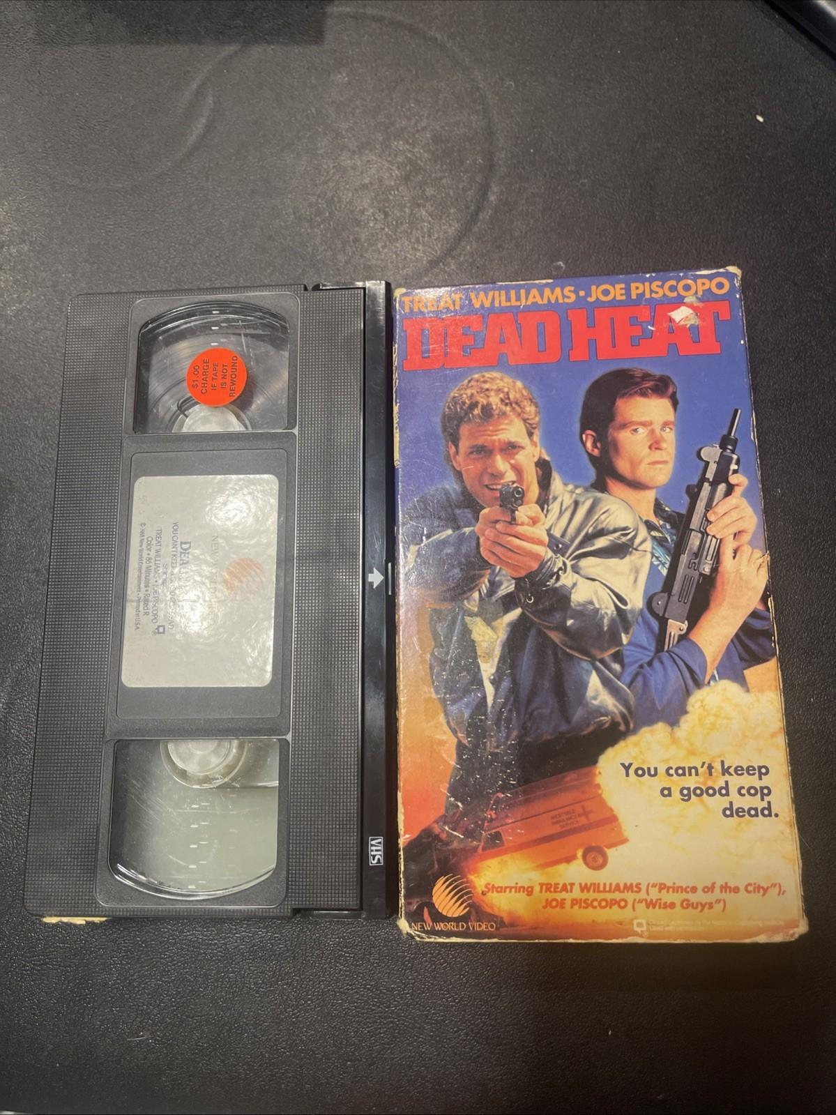 Dead Heat 1988 Screener VHS Horror Comedy Piscopo Vincent Price Treat Williams 