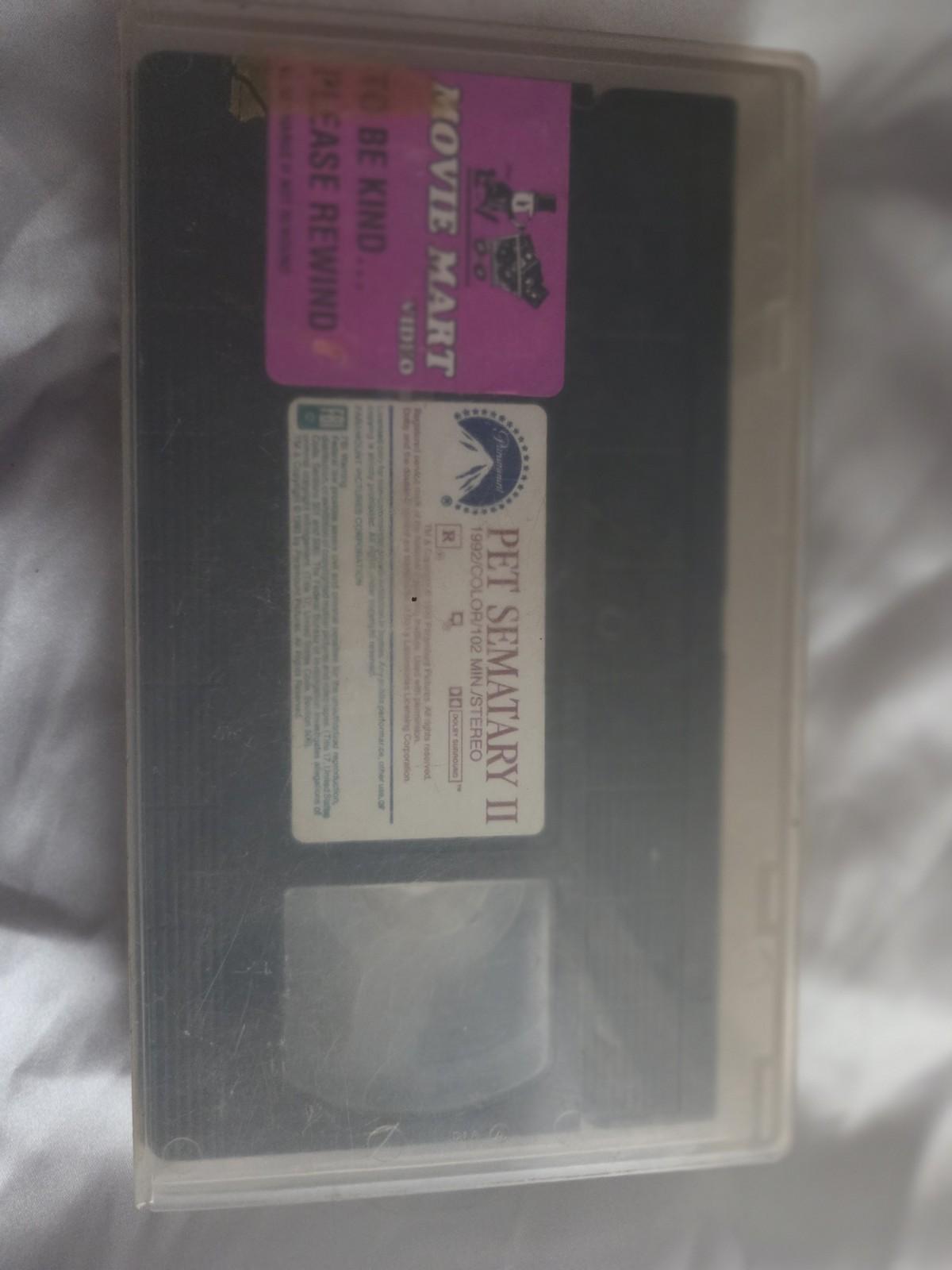 Pet Sematary II (VHS, 1993) Horror Suspense