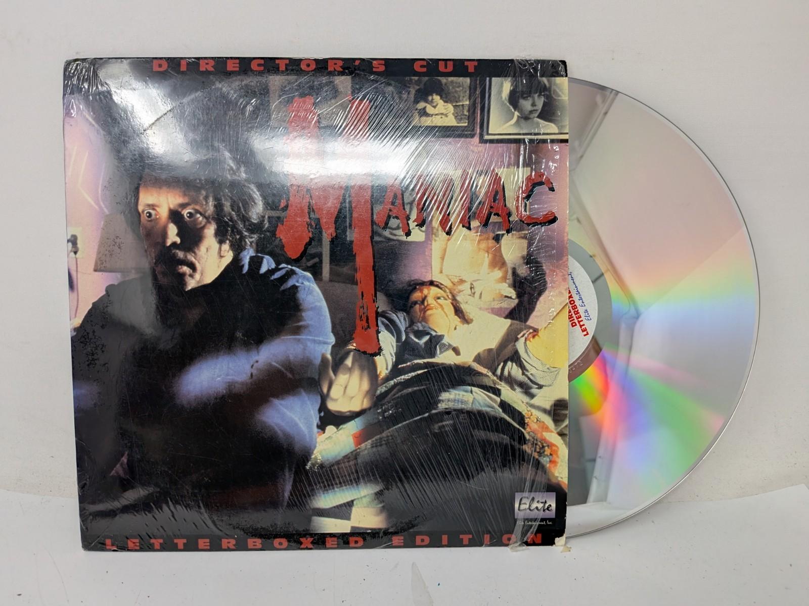 LaserDisc: Maniac (1980): Joe Spineli, William Lustig rare horror