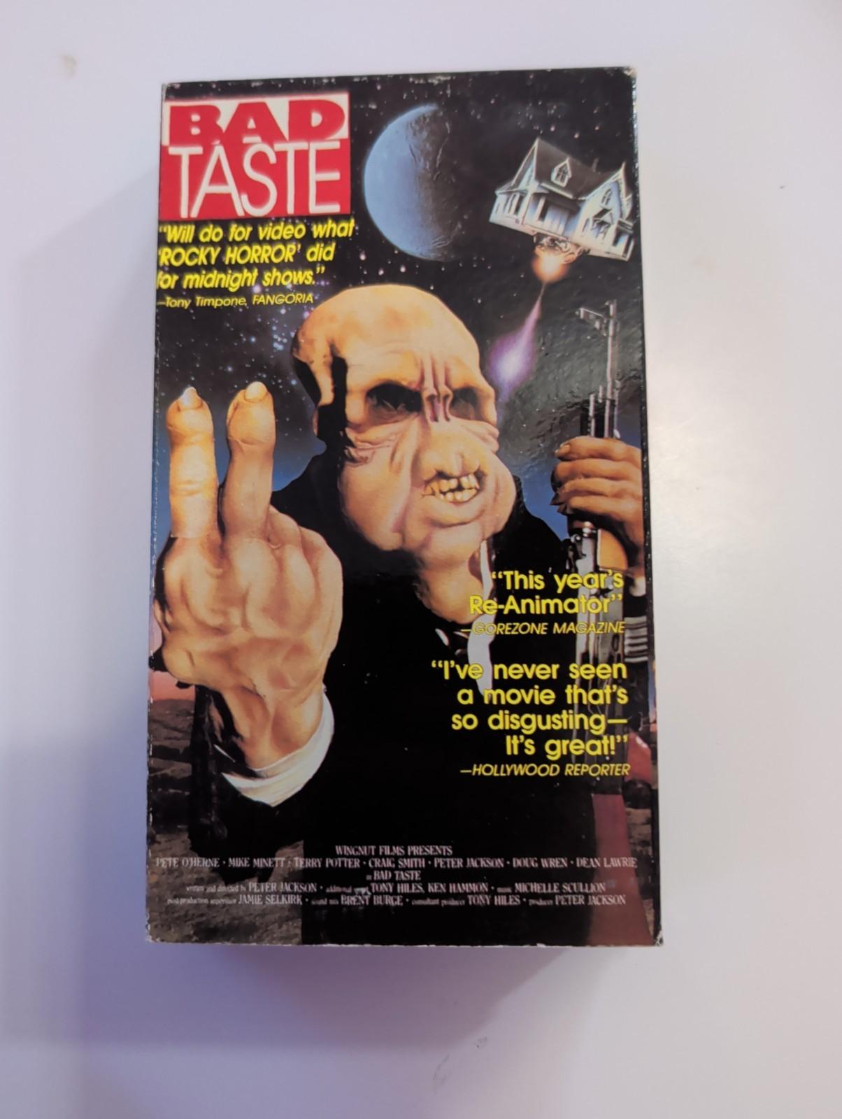 Bad Taste (VHS, Magnum Entertainment, 1987) Peter Jackson Cult Classic