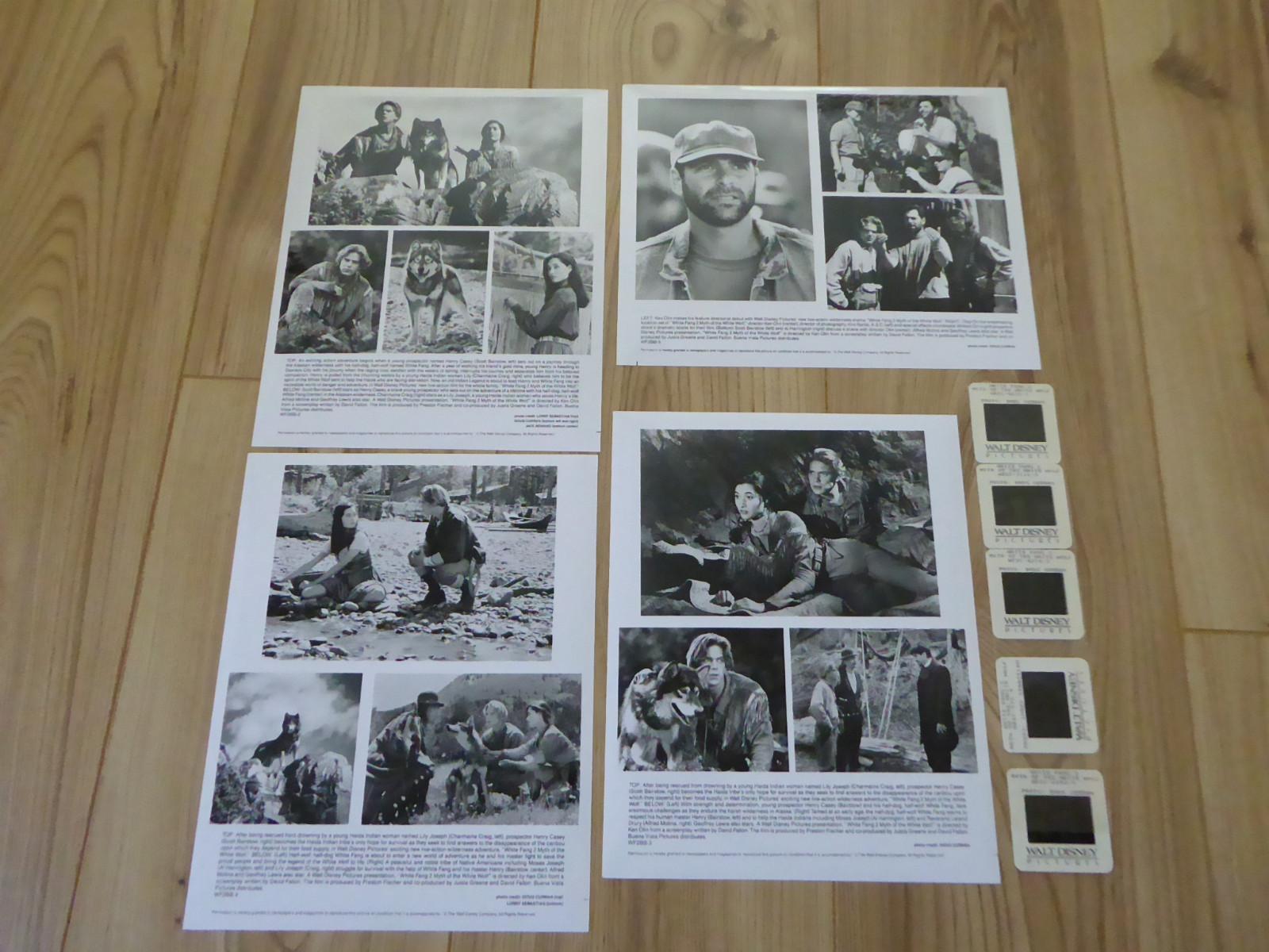WHITE FANG 2 Myth of the White Wolf Press Kit Photos RARE ORIGINAL Disney 1994
