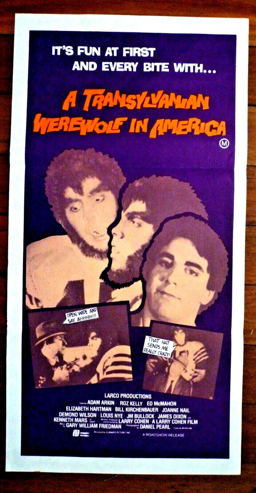 FULL MOON HIGH Werewolf America Original 1981 Aust. Daybill Horror Movie Poster