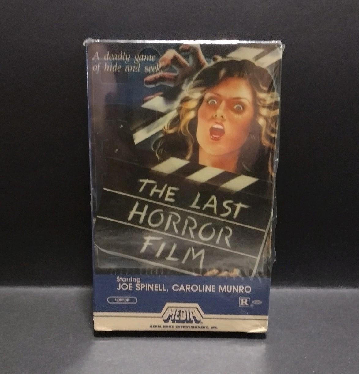 The Last Horror Film (1982) (SEALED BETAMAX) Media #M282 (1984) White Label 