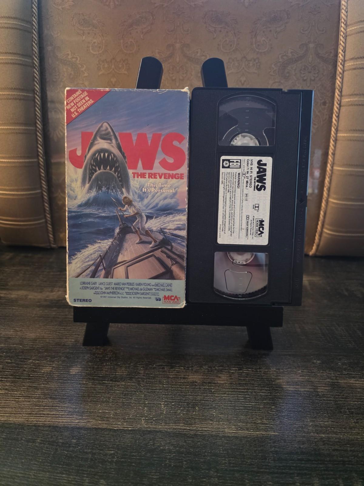 Jaws The Revenge VHS 1987 Thriller MCA Home Video Original Release