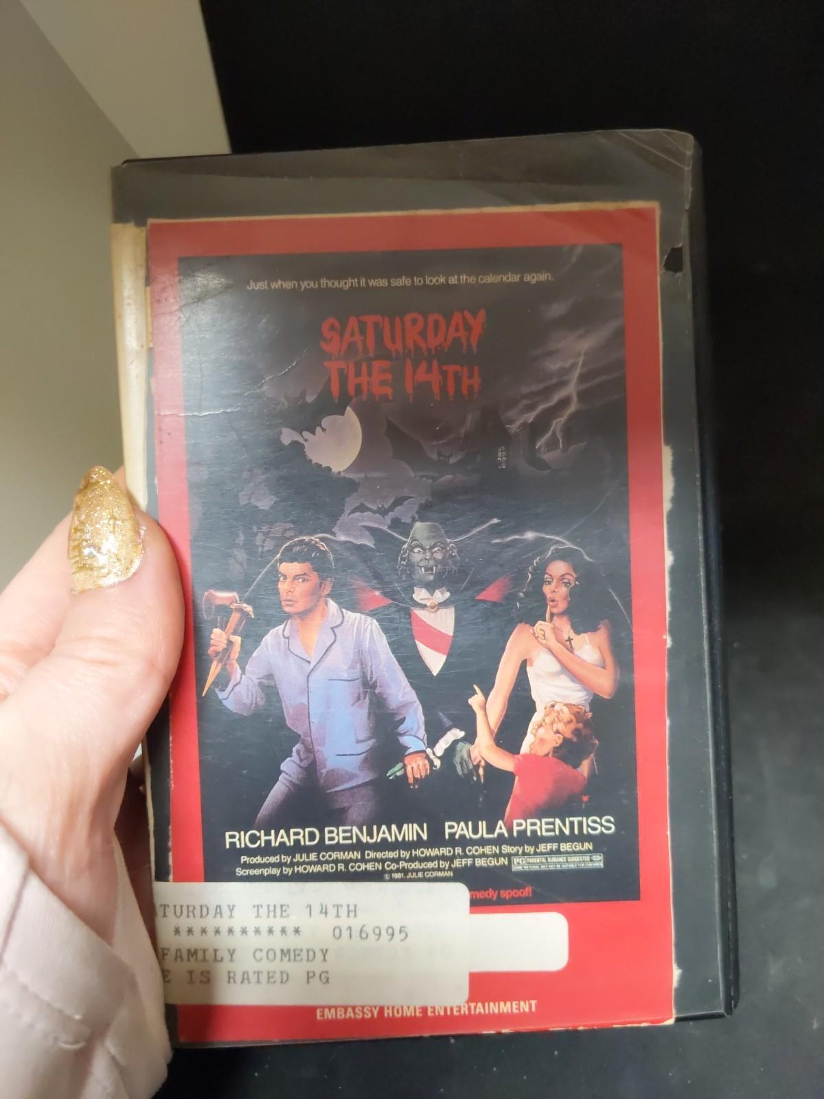 Saturday The 14th Betamax Beta NOT VHS  RARE