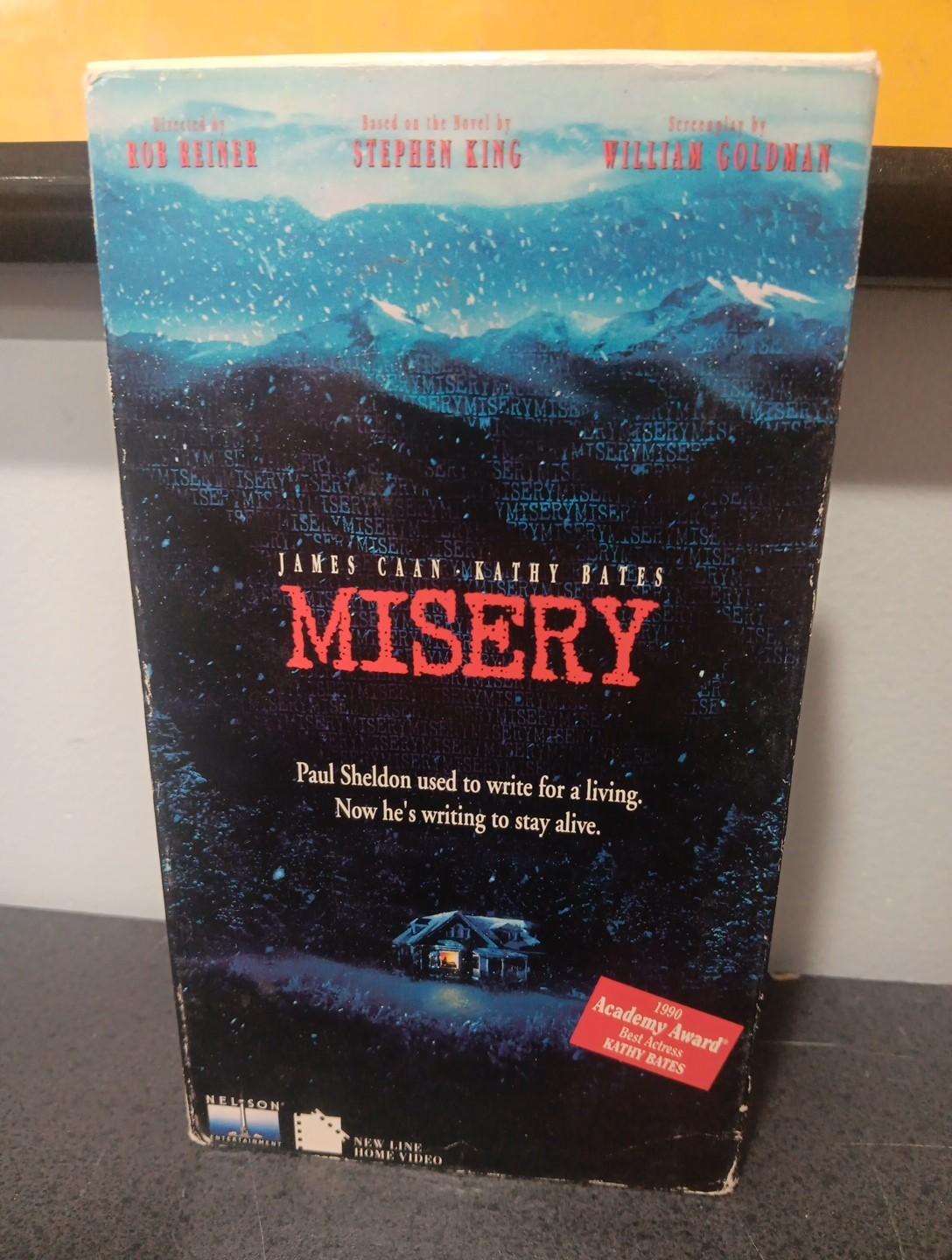 Misery VHS Screener Rare Promo Copy