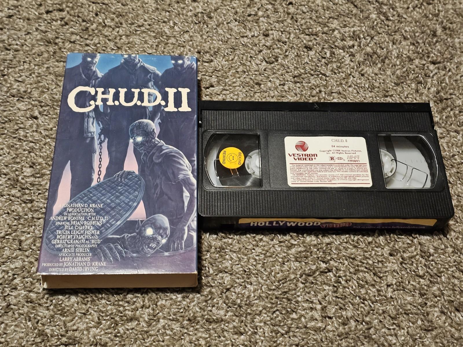 C.H.U.D II vhs HORROR movie