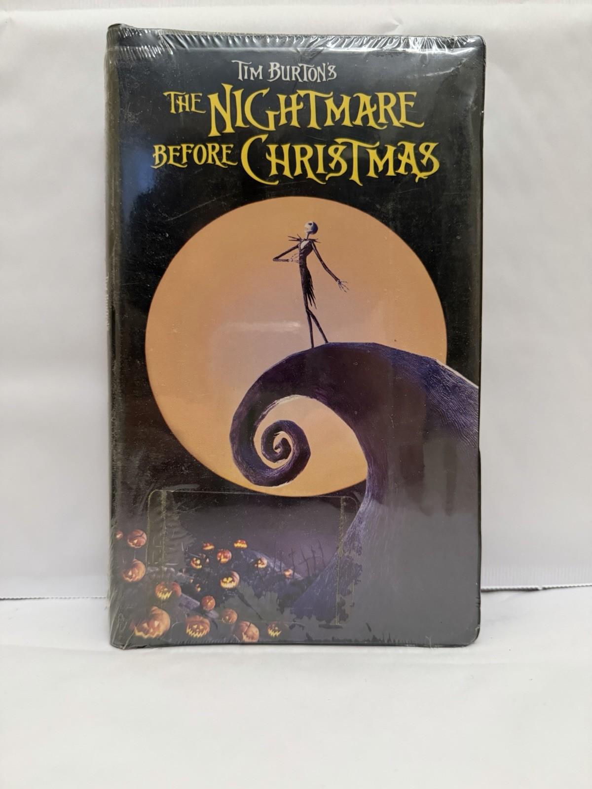 The Nightmare Before Christmas (1993) VHS — Factory Sealed Clamshell
