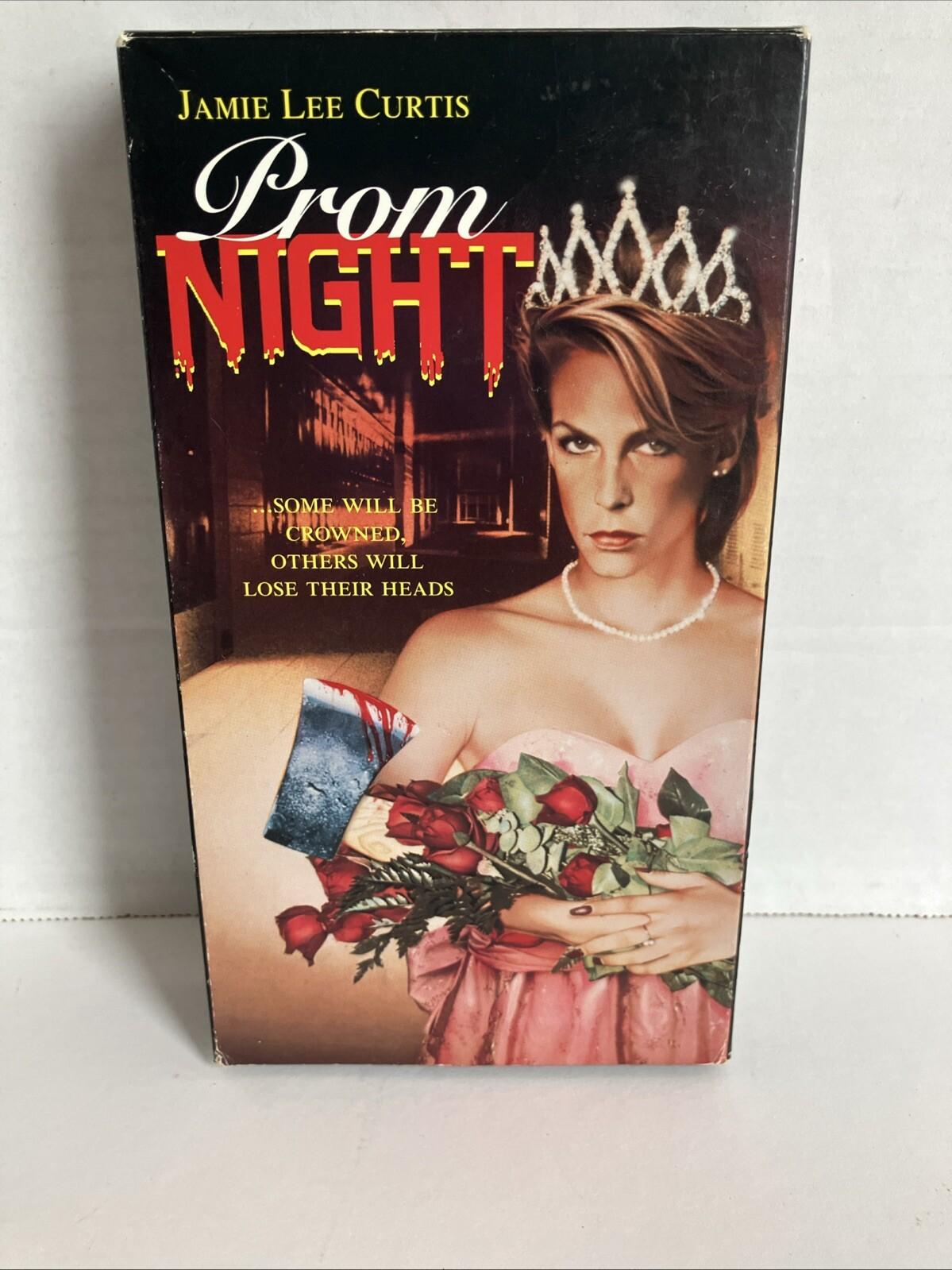 Prom Night VHS 1980, 1997 Jamie Lee Curtis Vintage Cult Classic Horror 1980s 