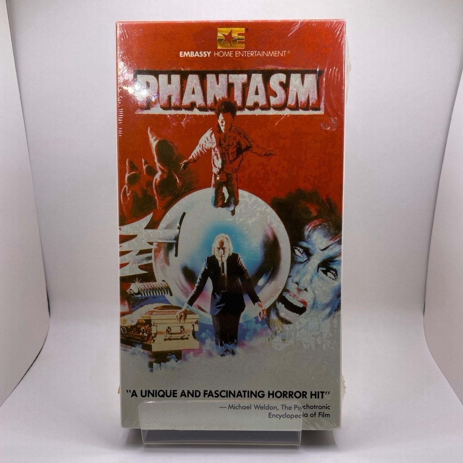 Phantasm VHS 1984 First Release Embassy Watermarks SEALED RARE Horror CGC