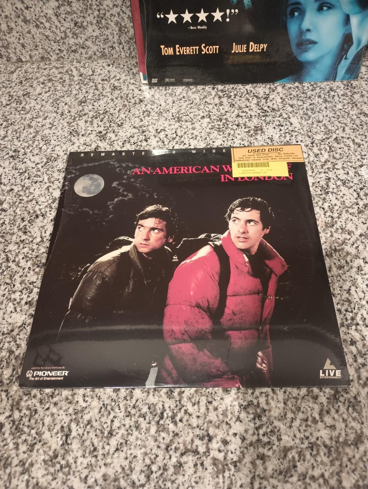 An American Werewolf in London LaserDisc Remastered Widescreen+Original Receipt