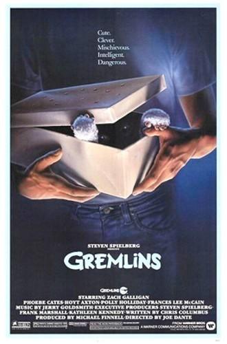 GREMLINS ORIGINAL ROLLED UNUSED 27X41 THEATRICAL ONE SHEET MOVIE POSTER 1984