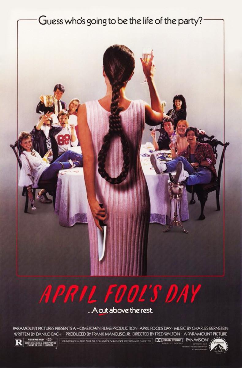 APRIL FOOL'S DAY (1986) ORIGINAL MOVIE POSTER  -  ROLLED