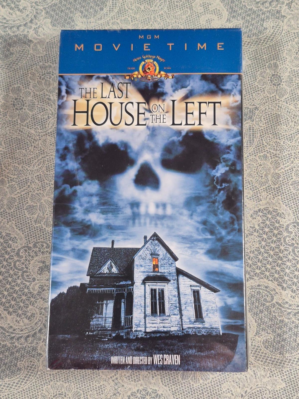 The Last House on the Left (VHS, 1972) Wes Craven, Horror, NEW FACTORY SEALED