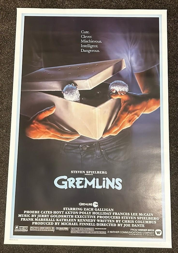 Vintage Original 1984 GREMLINS Movie Poster 27x41 | NSS 840040