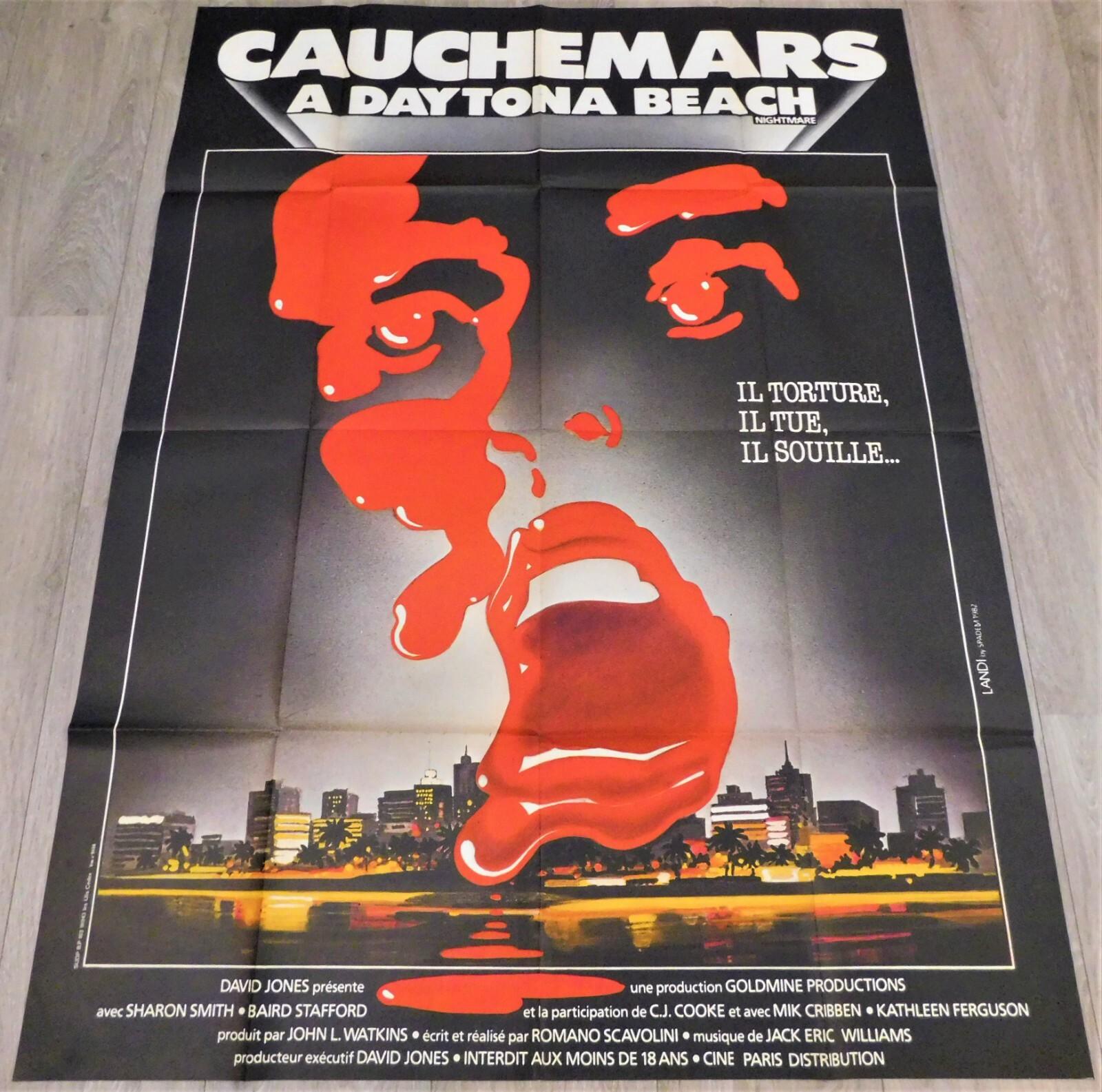 Nightmare French Movie Poster Original 47"63" 1981