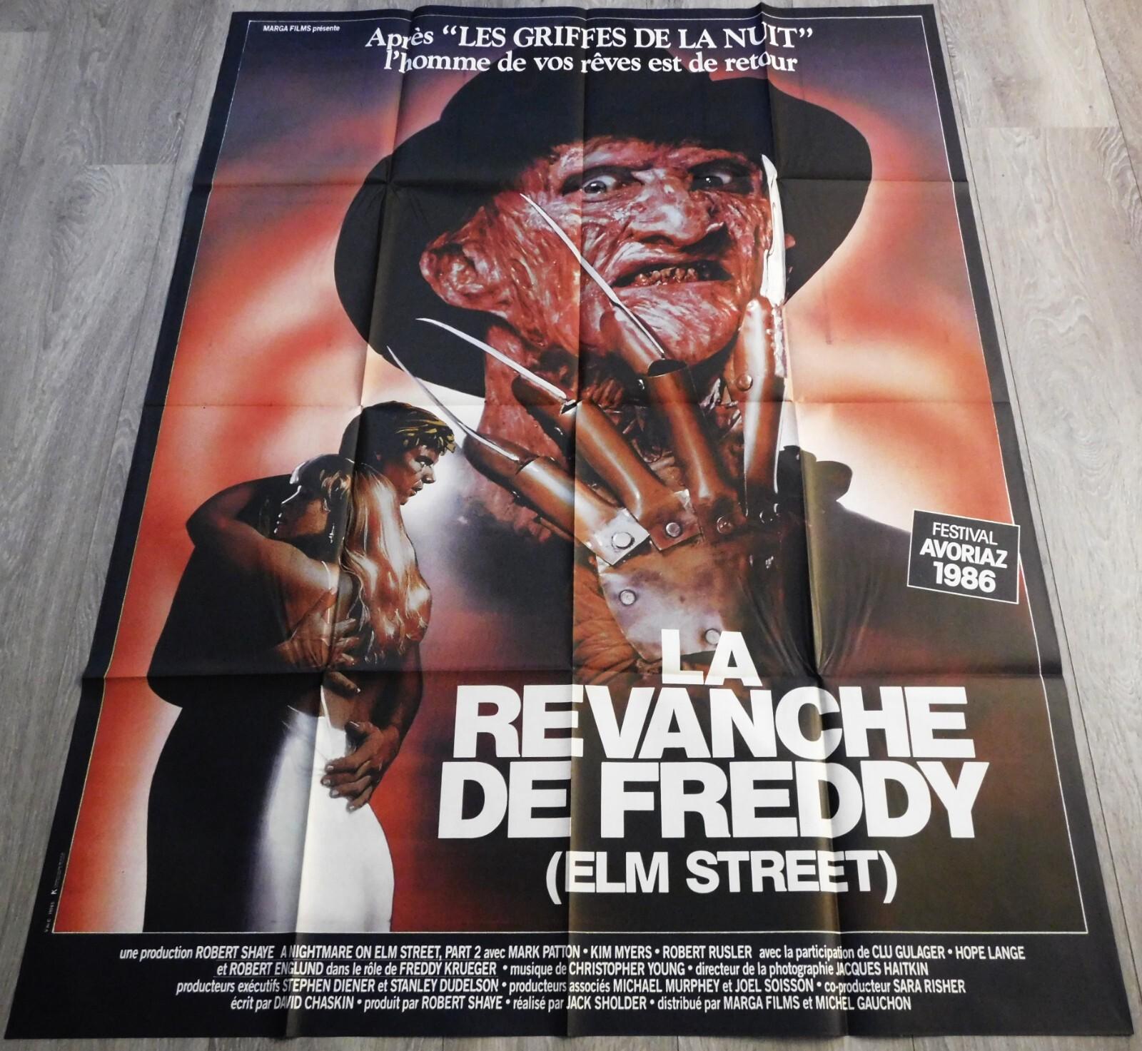 A Nightmare on Elm Street 2: Freddy's Revenge French Movie Poster Original 47"63