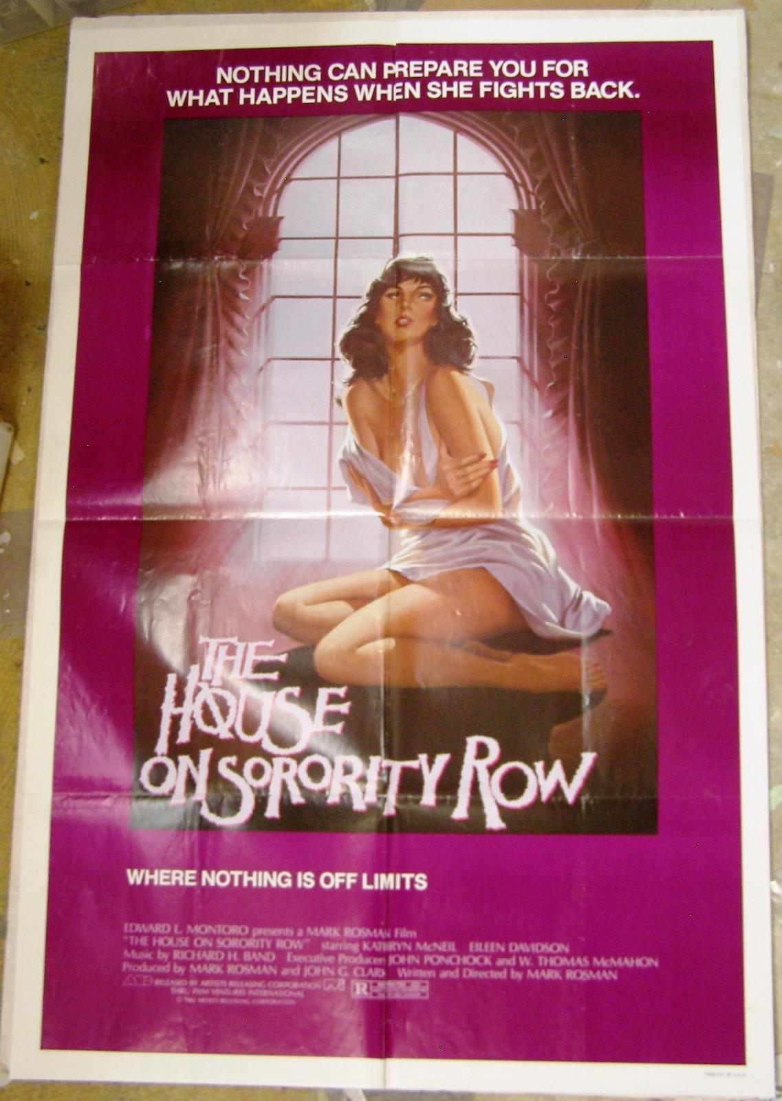 THE HOUSE ON SORORITY ROW.  1982. One Sheet Movie Poster. 