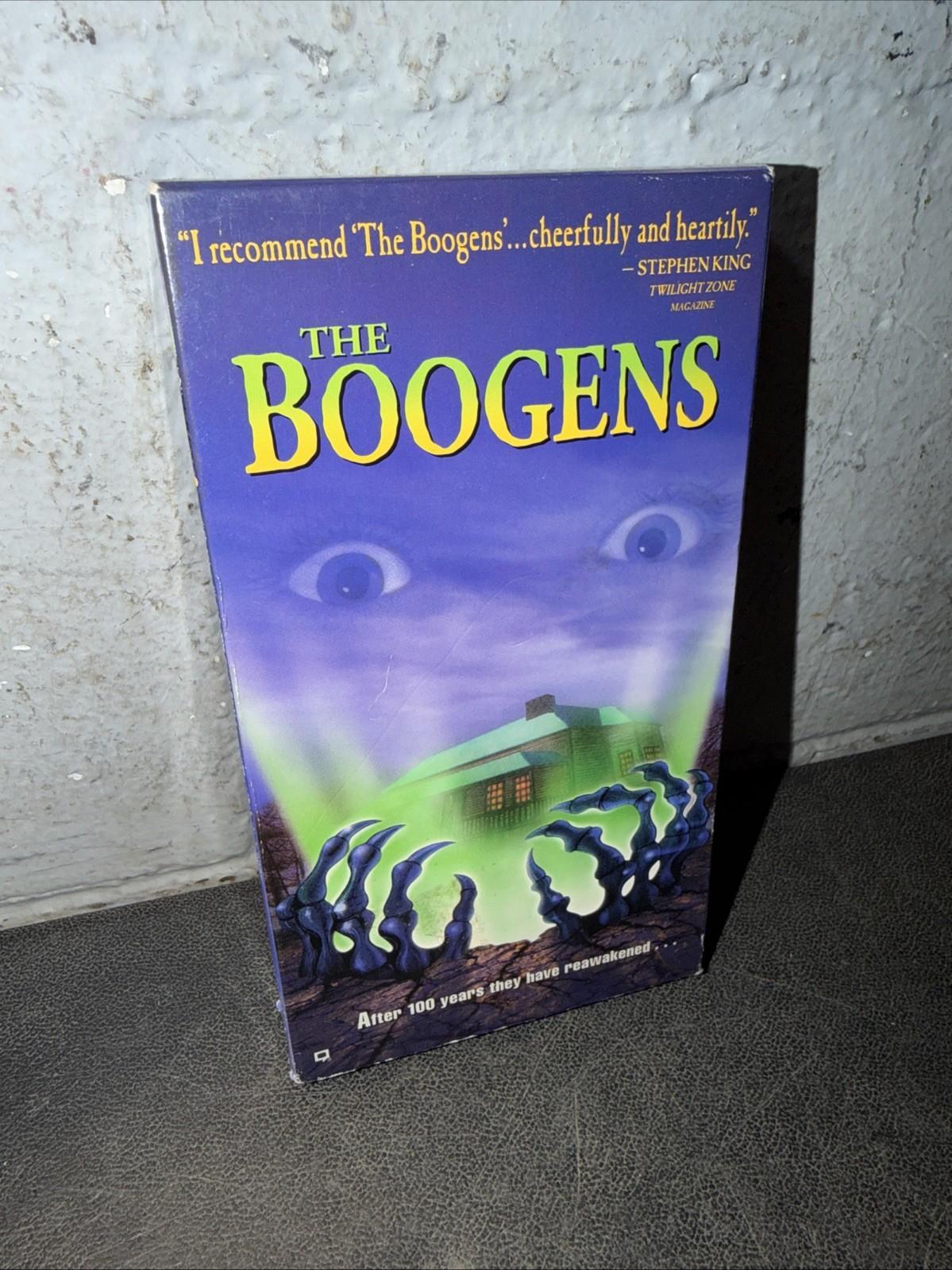 The Boogens VHS 1997 Rated R Horror Movie RARE