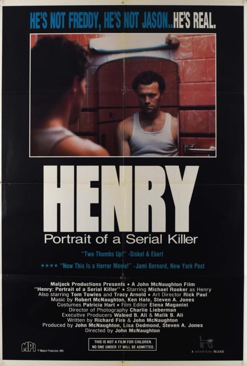 Henry: Portrait of a Serial Killer  Original US 1 Sheet Poster 1986