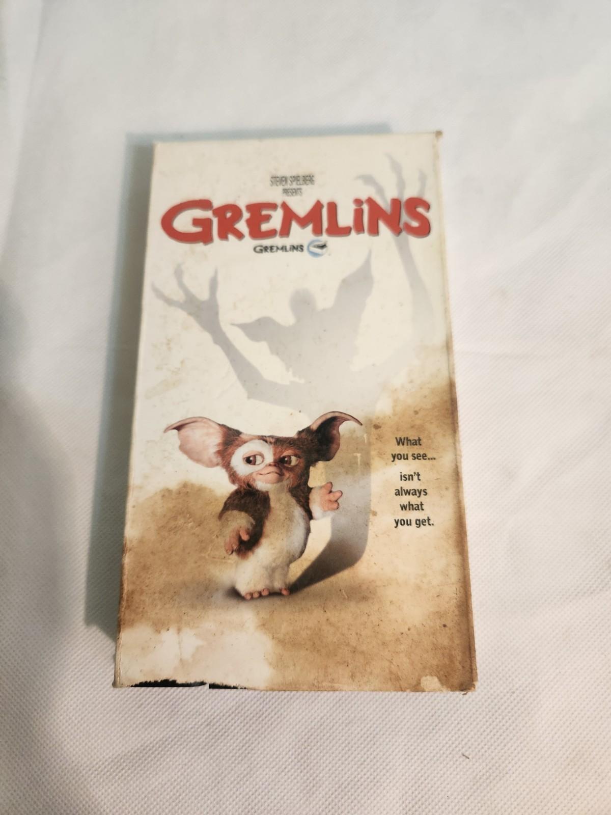 vintage 1984 Gremlins clamshell VHS tape