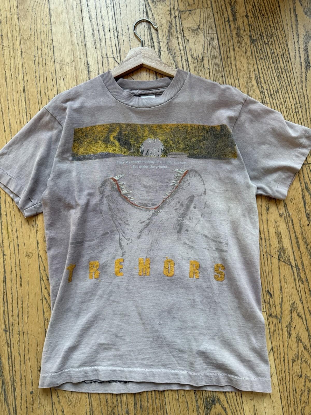 Rare Vintage 90s Kevin Bacon Tremors Movie Promo T Sz M