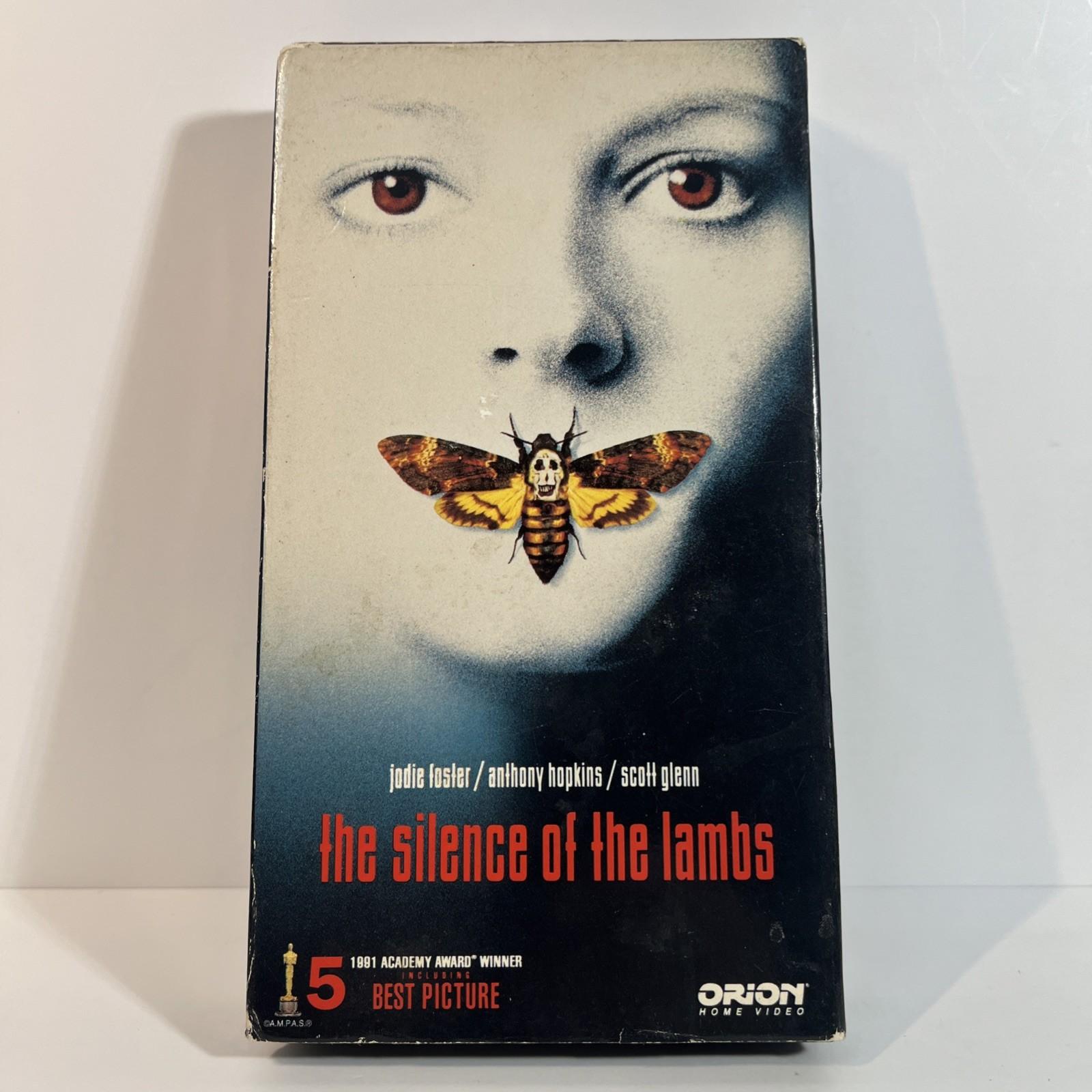 The Silence of the Lambs VHS 1991 Thriller Original Release Orion Home Video