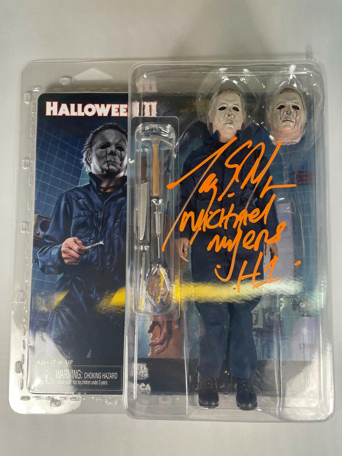 NECA Halloween II Michael Myers 8" Action Figure Signed By Tony Moran