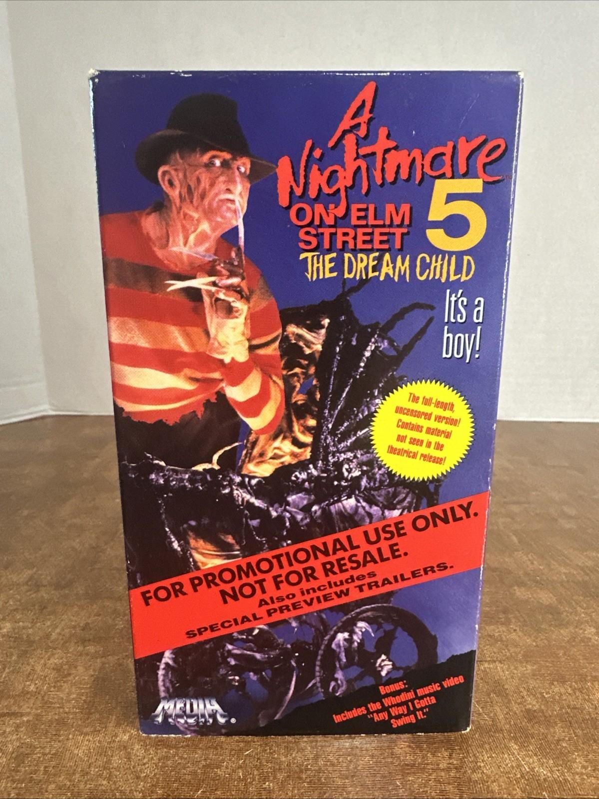 A Nightmare on Elm Street 5 The Dream Child Screener Promo VHS