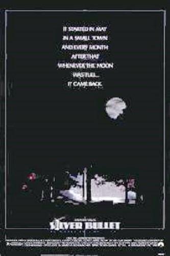 SILVER BULLET ORIGINAL ROLLED UNUSED 1SHT 27X41 MOVIE POSTER 1985 GARY BUSEY 