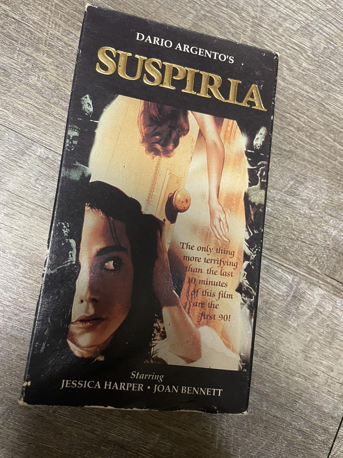 Suspiria (VHS) Dario Argento Quality Video Version RARE