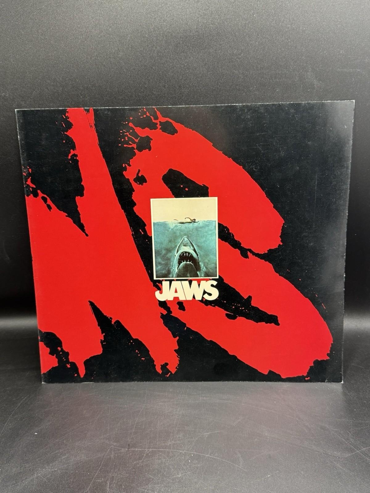 Jaws Rare 1975 Promo Pressbook Universal Brochure Flyer Paper Vapor! 23X10.5