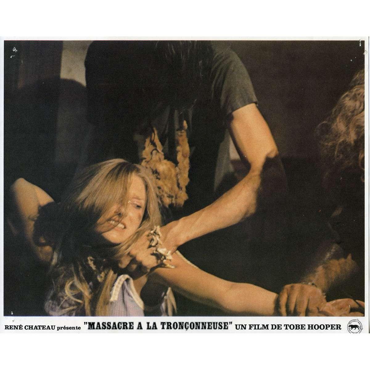 THE TEXAS CHAINSAW MASSACRE Original Lobby Card N01 - 9x12 in. - 1974 - Tobe Hoo