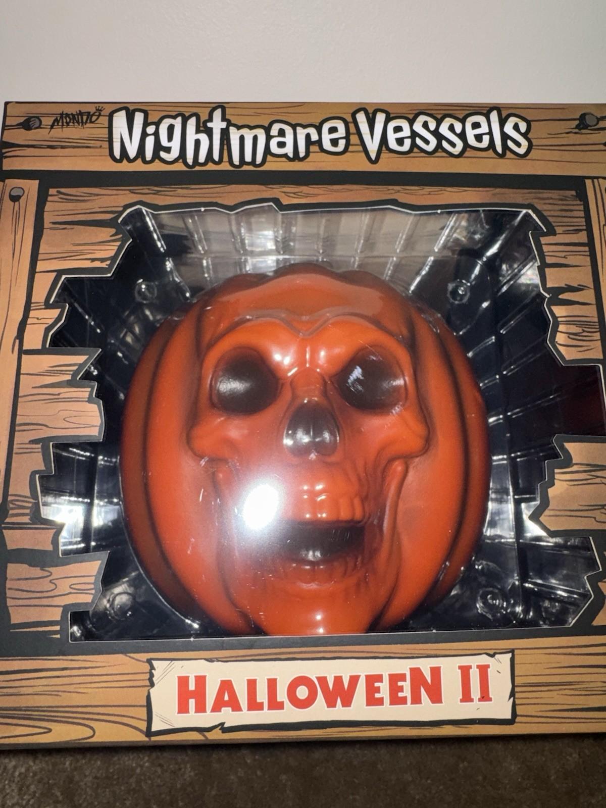 Halloween 2 Michael Myers Nightmare Vessels Soft Vinyl Figure Set Pumpkin Mondo
